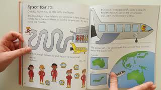 Little children's space activity book Guide