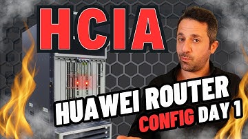 Learn Huawei Router Config in One Video! | Basic Huawei Router Configuration! | Huawei Config Day 1