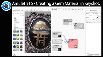 Amulet Chapter 16 - Creating a Gem Material in Keyshot