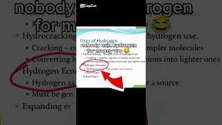 we ALL cracking the hydrogen #hydrocracking