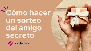 Cómo crear un sorteo del Amigo Secreto screenshot 2