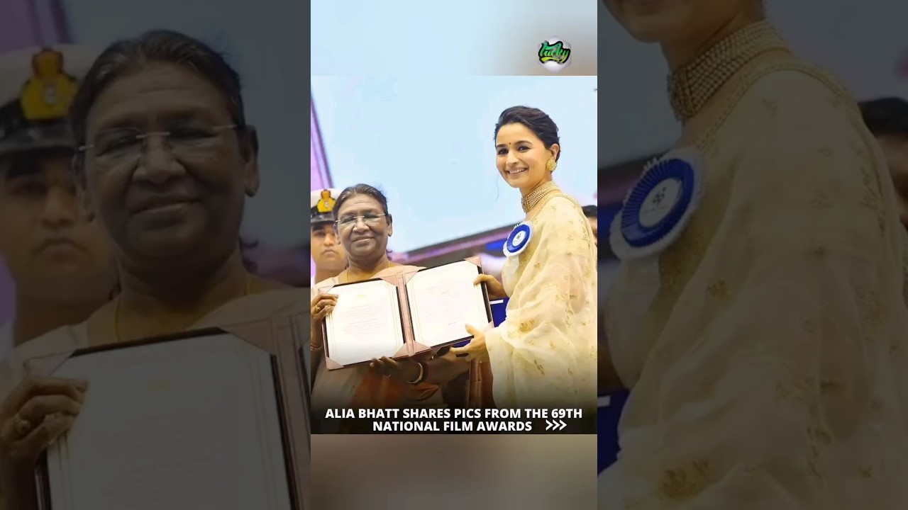 ✨ Alia Bhatt Shares Pictures From 69th National Film Awards Ceremony ❤️ 