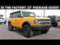 New Ford Bronco Badlands 33" Package: Is This Better Than The Jeep Wrangler Rubicon?