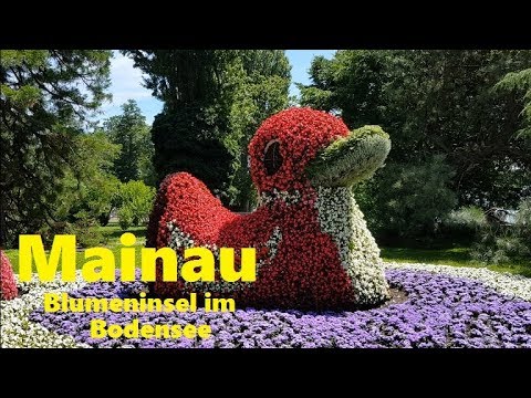 Blumeninsel Mainau im Bodensee