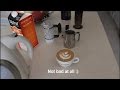 Home Latte Art with just a French Press