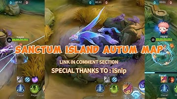 SANCTUM ISLAND AUTUMN MAP BY iSnip | FULL TUTORIAL HOW TO PUT SCRIPT | ALL SETTINGS LINK 2024