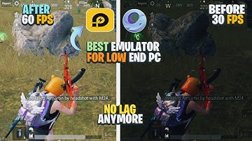 LD Player Lite Best Emulator For Pubg Mobile Free Fire Low End PC | Free Fire Pubg Lag Fix & 60+ FPS