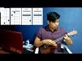 la mujer que bota fuego (ukulele tutorial)