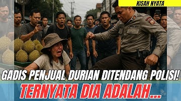 VIRAL‼️ Polisi Tendang Gadis Penjual Durian, Ternyata Dia Marinir Berpangkat!