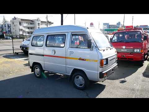 Rare! 1984 Honda Acty Street L 4WD with only 23,000km (Walk Around)