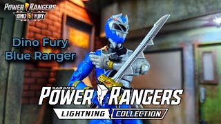 รีวิว Power Rangers Lightning Collection Dino Fury Blue Ranger ผู้ใช้พลังไทเซราทอปคนสุดท้ายก่อนรีบูต