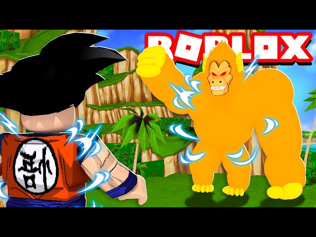 OOZARU MACACO GIGANTE VS BROLY NO ROBLOX!! (Dragon Ball) 