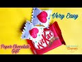 DIY Notebook paper chocolate/valentine day gift idea/paper candy idea/handmade gift idea/#shorts