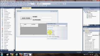 Visual Basic  NET Tutorial 44   How To Use DataGridView Adding rows720p