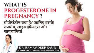 What is progesterone in pregnancy (in hindi) | Progesterone and Pregnancy | Healing Hospital screenshot 2