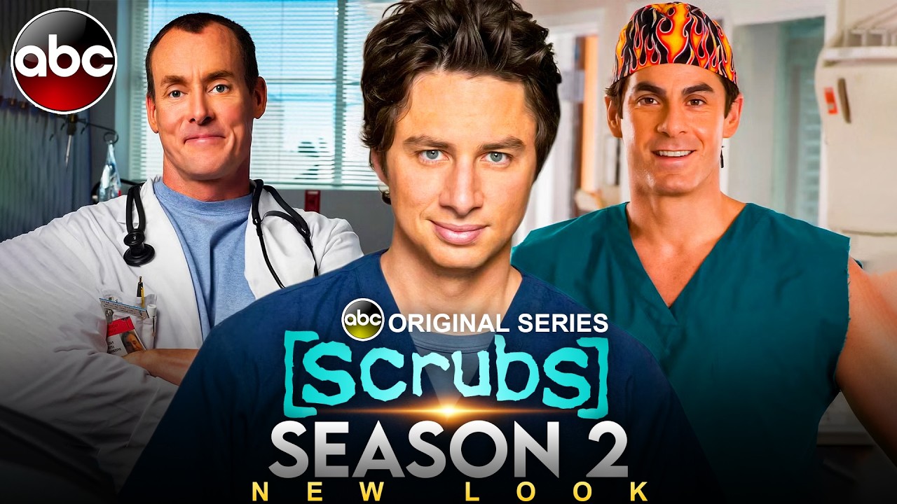 Scrubs Season 2 New Look | Scrubs | SEASON 2 | NEW LOOK | ABC Release