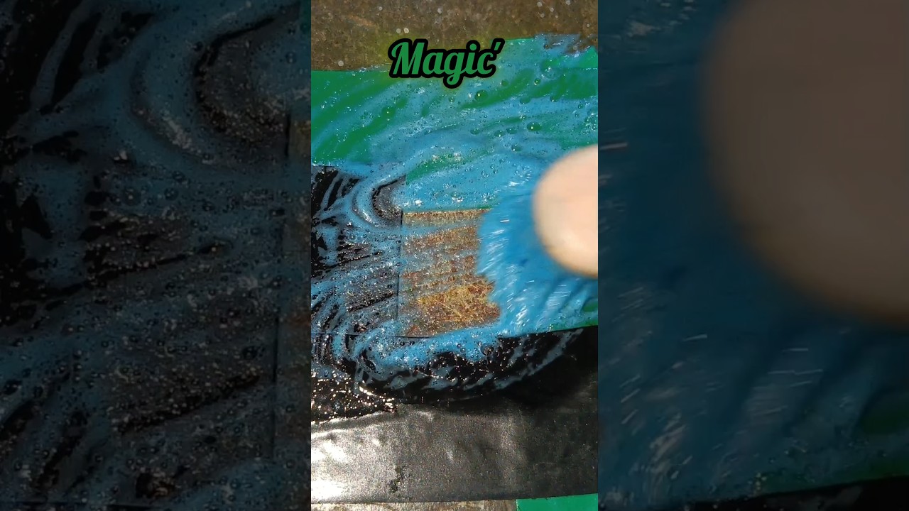 🤑before and after coin cleaning 