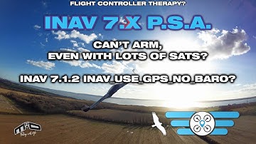 INAV Public Service Announcement: Can