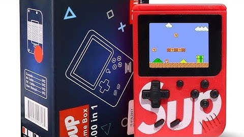 SUP Game Console – 400 Games in Your Pocket!"