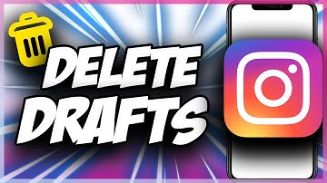 Delete Instagram Drafts ✅ Quick & Easy 2022