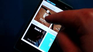Nike+ Kinect Training Windows Phone App screenshot 5