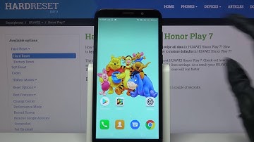 Turn On and Deactivate Auto-Rotation Screen - HUAWEI Honor Play 7
