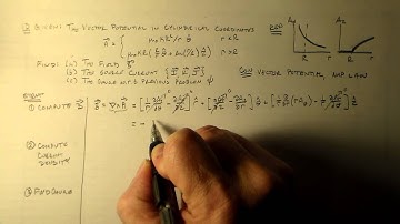 Finding the Current when Given the Vector Potential