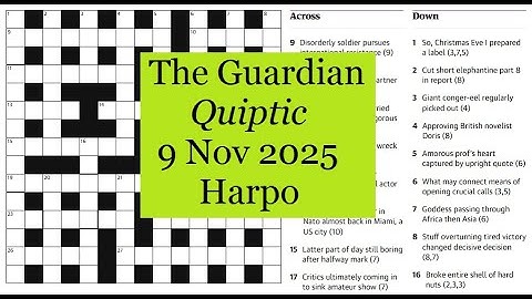 The Guardian Quiptic 1355