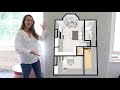 MASTER BEDROOM FLOOR PLAN WALK THROUGH | Laura Melhuish-Sprague