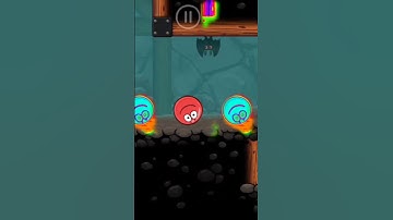 RED ball 4 Hard level 69 fastest gameplay online How to play this level 99% hard #redball4 #shorts