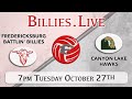 VOLLEYBALL: Fredericksburg vs Canyon Lake