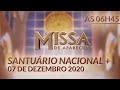 Missa | Santuário Nacional de Aparecida 06h45 07/12/2020