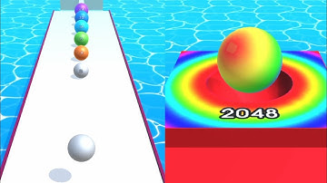 Ball Run 2048 - All Levels Gameplay Android and iOS #Shorts