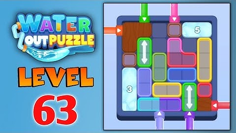 Water Out Puzzle Level 63 Game Walkthrough