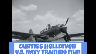 CURTISS AIRCRAFT SB2C HELLDIVER  U.S. NAVY DIVE BOMBER INTRODUCTION FILM 23544