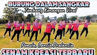 SENAM LANSIA TEMBANG KENANGAN VIRAL BURUNG DALAM SANGKAR