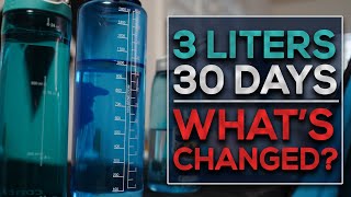 I Drank 3 Liters of Water for 30 Days