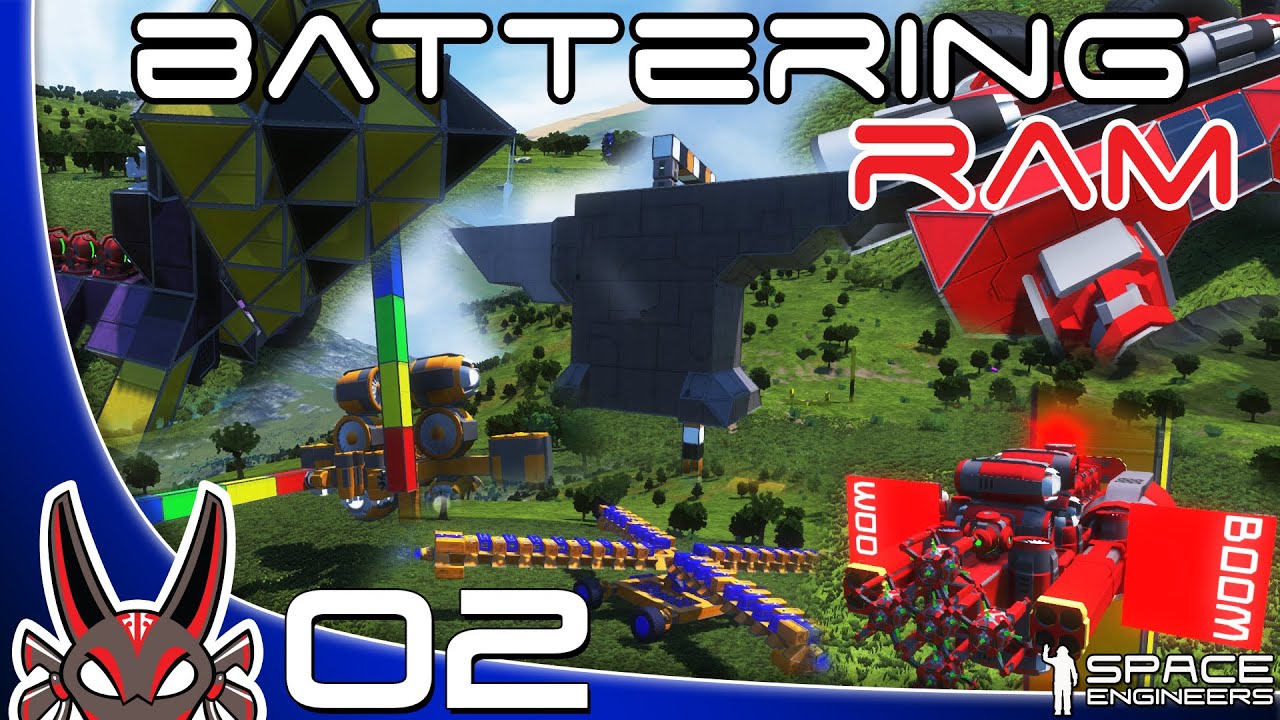 "Battering Ram" S04E02 Weapons of Mass Derpiness | Space Engineers