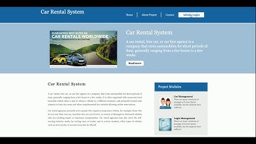 Car Rental System | Python Django Project Tutorial