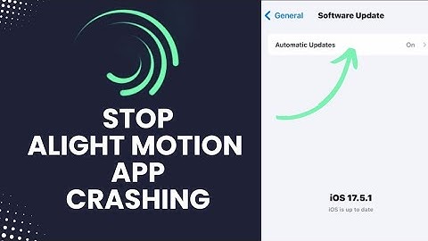 How to Stop Alight Motion Application from Crashing 2024?