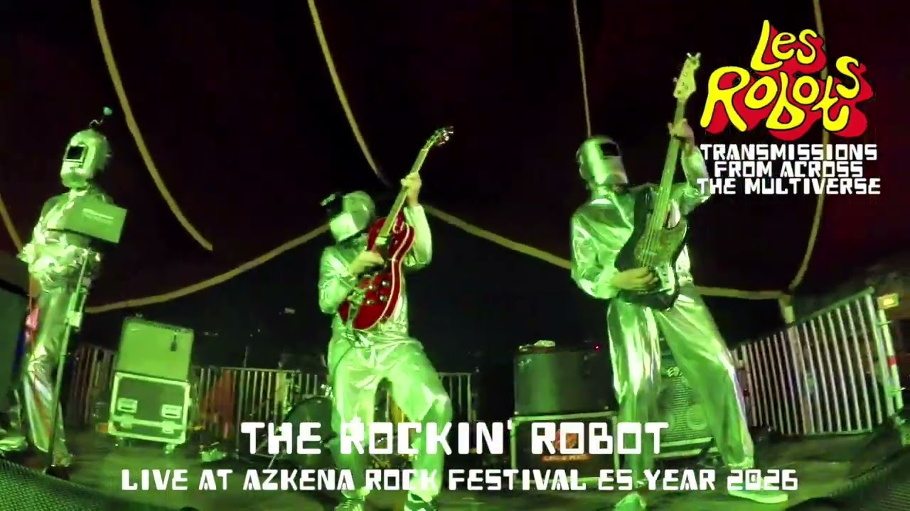 LES ROBOTS - The Rockin' Robot (Live at Azkena Rock Festival ES