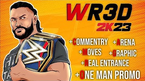 WR3D 23 V1 BY LEAD MODS RELEASED! (WITH ALL NEW FRATURES) FOR ANDROID & PCLEAD MODS || WR3D 2K23