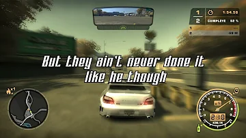 NFS Most Wanted OST - Tilted - Lupe Fiasco With lyrics