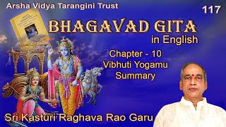 117 BG Eng Ch 10  Summary  Sri Kasturi Raghava Rao Garu