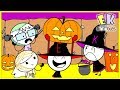Indoor Trick or Treating for Kids in the Box fort Haunted House ! EK Doodles Halloween Pretend Play