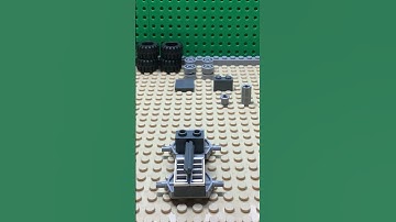 LEGO Autonomous Repeater Cannon Vehicle MK1 #shorts #lego #stopmotion #legostopmotion #viral #car