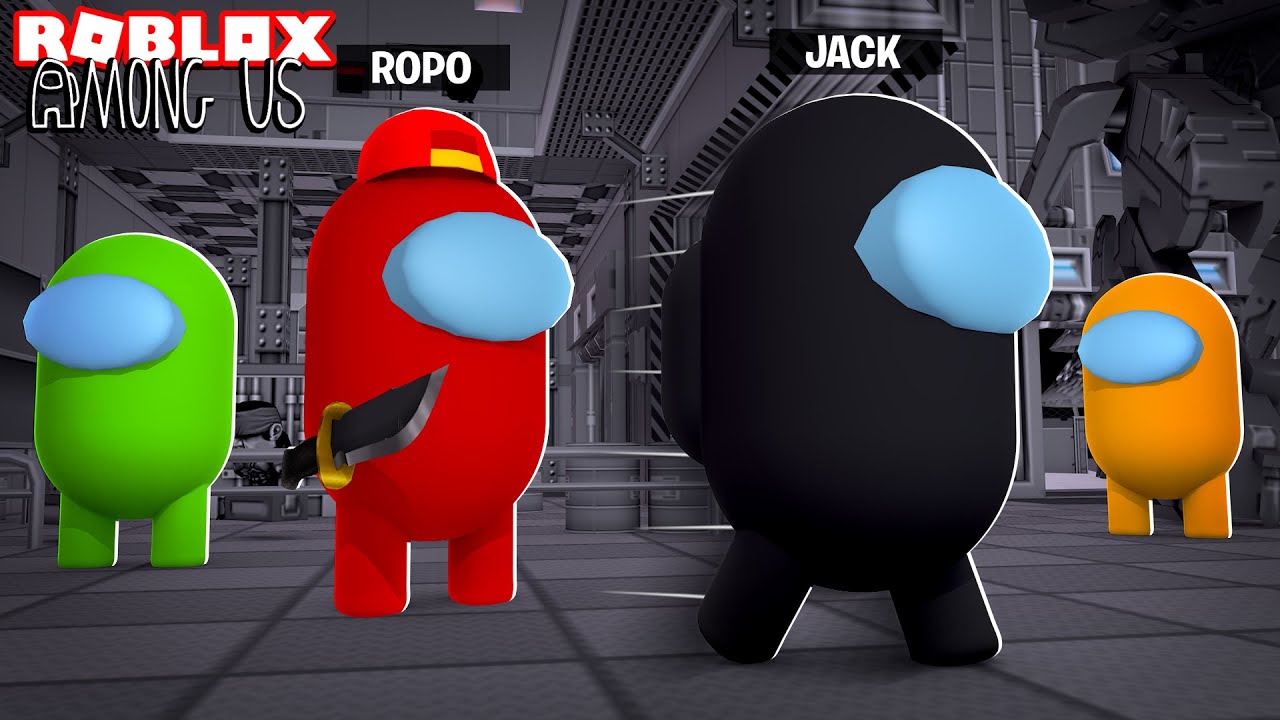 Roblox Among Us Youtube - ropo and jack roblox