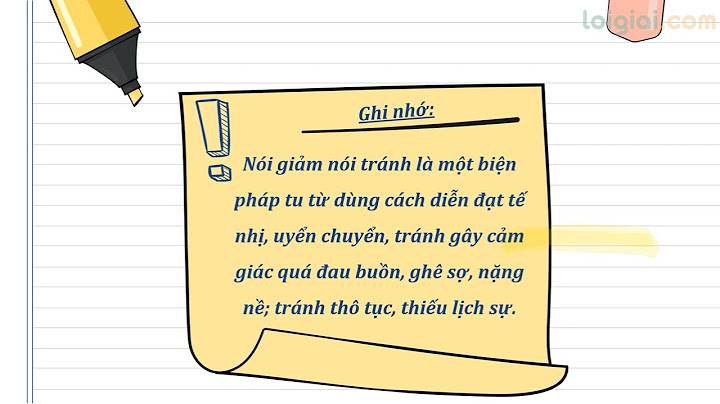 Cách soạn văn lớp 8 bài nói giảm nói tránh