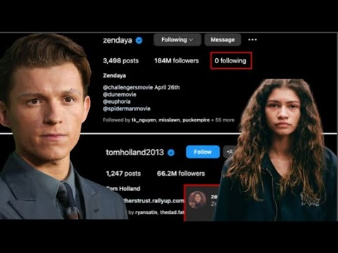 Zendaya & Tom Holland unfollowed each other on Instagram, and did they