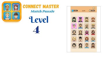 Connect Master Level 4 | Match Puzzle | Visual Logic Puzzle Gameplay 🧠✨